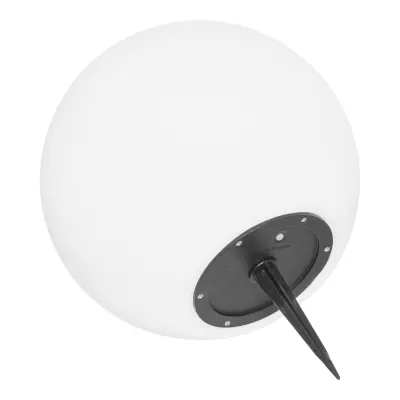 HOUSE NORDIC Lifton LED-trädgårdslampa för utomhusbruk - uppladdningsbar med solcell - vit polypropylen (Ø25)