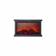 Inomhusdekoration Fireplace Svart 18 cm