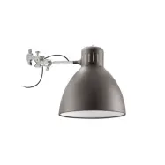 JJ BIG Grip Klämlampa Outdoor, grå