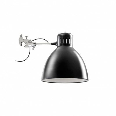 JJ BIG Grip Klämlampa Outdoor, mattsvart