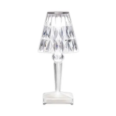 Kartell - Battery Portable Bordslampa V2 IP54 Kristall