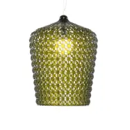 Kabuki Taklampa Grön - Kartell - Vardagsrum - Design - Plast - Med en ljuskälla