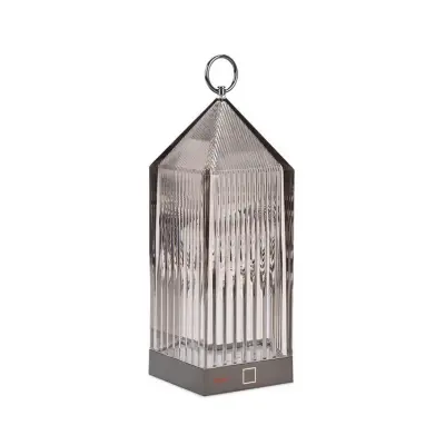 Kartell - Lantern Portable Bordslampa V2 Smoke