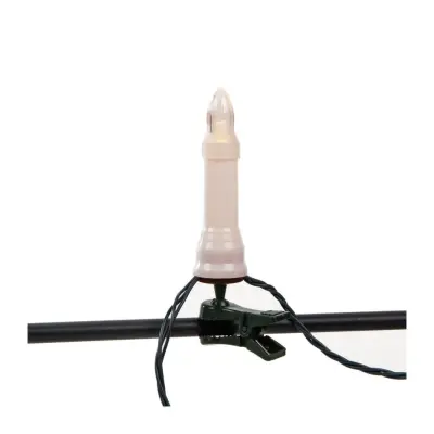 Konstsmide Julgransljusslinga utomhus, 16 amber -LED, IP44