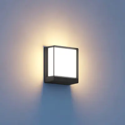 L 40 C LED-utomhusvägglampa, antracit, 3 000 K – STEINEL L 40 C Bluetooth - Balkong - Metall - Vinklad
