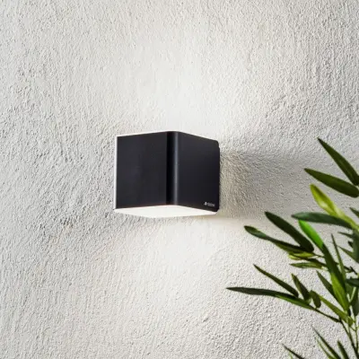 L 840 C LED-utomhusvägglampa, upp/ner, antracit – STEINEL - Modern - Plast - Med flera ljuskällor