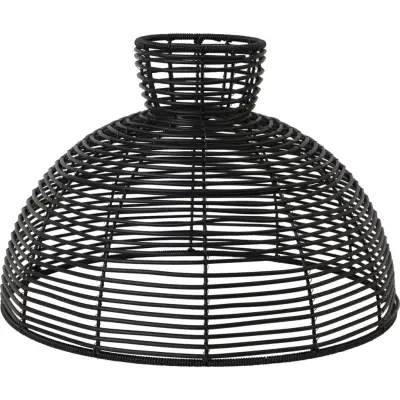 Lampskärm Runde 47cm, svart