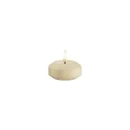LED Flytande Värmeljus 6,1 cm Cream 2-pack