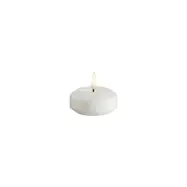 LED Flytande Värmeljus 6,1 cm Vit 2-pack
