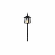 LED Gravljus Flame Lantern Svart 52 cm