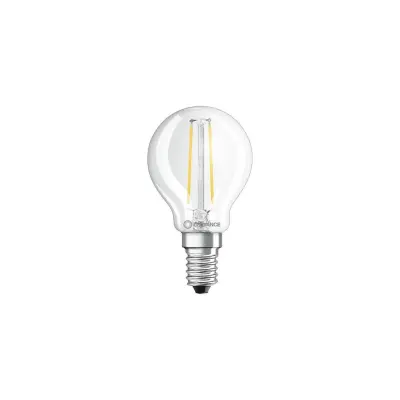 Led-lampa klot E14 klar 5,5W