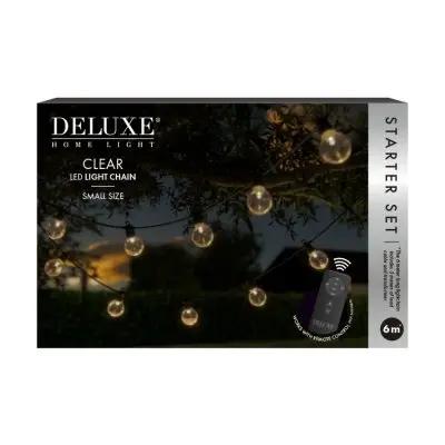LED Ljusslinga Clear Startpaket Small 6 m