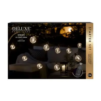 LED Ljusslinga Stripe Startpaket Large 8 m