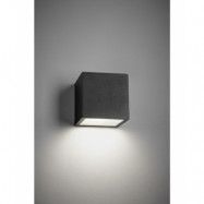LIGHT-POINT - Cube LED Utomhus Vägglampa 3000K Down Svart