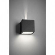 Light Point - Cube LED Utomhus Vägglampa 3000K Up/Down Svart