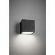 Light-Point - Cube XL LED Utomhus Vägglampa (Svart, Cube XL Down)