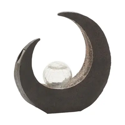 Lindby - Adem Solcelle Lampa Brown/Clear