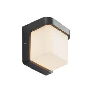 Lindby - Adenike LED Utomhus Vägglampa Dark Grey