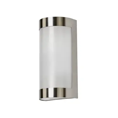 Lindby - Alvin Utomhus Vägglampa Steel/Opal