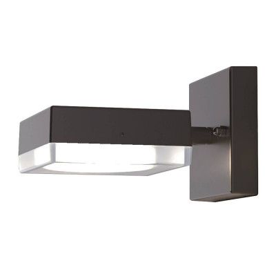 Lindby - Amya Square Utomhus Vägglampa Black
