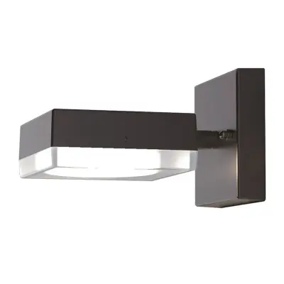 Lindby - Amya Square Utomhus Vägglampa Black