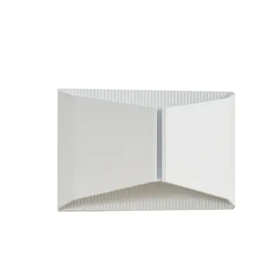 Lindby - Anlira LED-utomhusvägglampa, uppåt och nedåt, vit, IP65 –