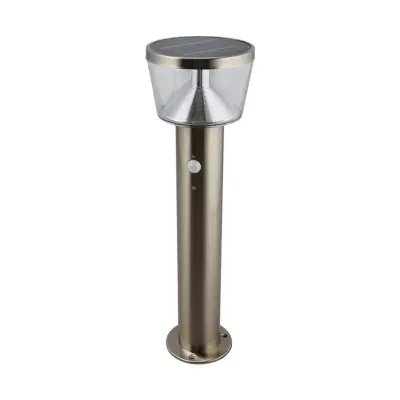 Lindby - Antje LED Solcelle Trädgårdslampa w/Sensor Stainless Steel