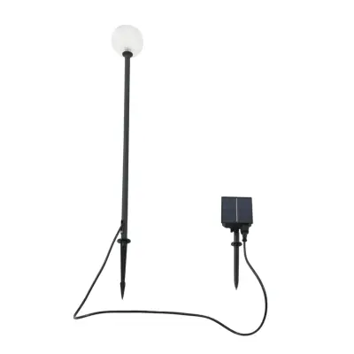 Lindby - Brindley Solcellslampa w/Jordspett Svart