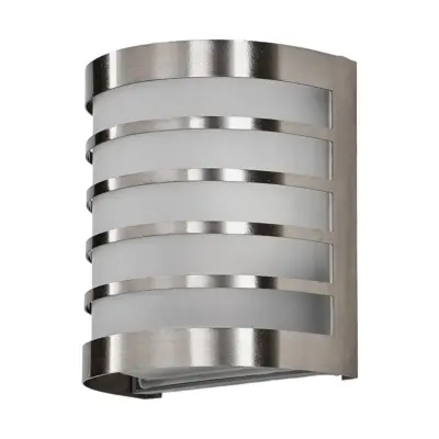 Lindby - Calin Utomhus Vägglampa Stainless Steel