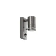 Lindby - Catalin Utomhus Vägglampa w/Sensor Stainless Steel
