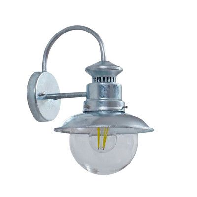 Lindby - Celinor Utomhus Vägglampa Silver