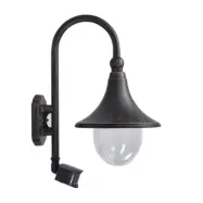 Lindby - Daphne Utomhus Vägglampa w/Sensor Antique Black