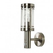 Lindby - Djori Utomhus Vägglampa w/Sensor Steel