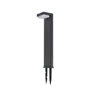 Lindby - Eleazer LED Solcell Bollard w/Sensor Svart