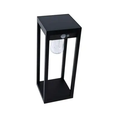 Lindby - Enea Smart Solcellslampa w/Sensor Svart