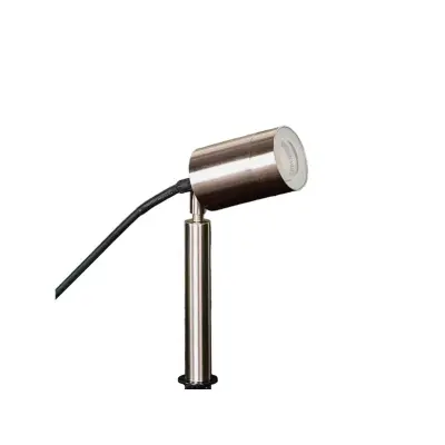 Lindby - Eske Utomhus Spot w/Spike GU10 Stainless Steel