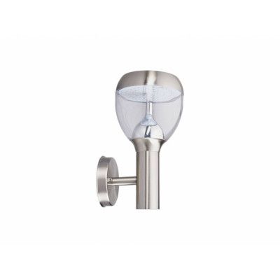 Lindby - Etta LED Utomhus Vägglampa Stainless Steel