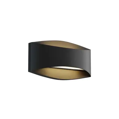 Lindby - Evric LED Utomhus Vägglampa L20,3 Black