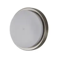 Lindby - Fero Round Utomhus Vägglampa Stainless Steel