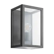 Lindby - Giavanna Utomhus Vägglampa H28 Dark Grey