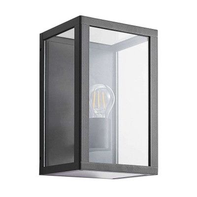Lindby - Giavanna Utomhus Vägglampa H28 Dark Grey