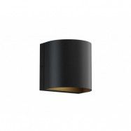 Lindby - Gladis LED Utomhus Vägglampa Black