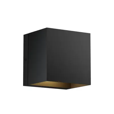 Lindby - Glyn LED Utomhus Vägglampa Black