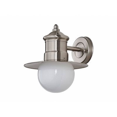 Lindby - Henrike Utomhus Vägglampa Stainless Steel