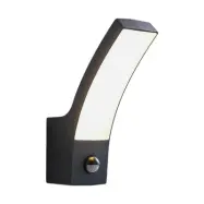 Ilvita LED Utomhus Vägglampa w/Sensor Anthracite Lindby - Balkong - Modern - Aluminium - Med en ljuskälla
