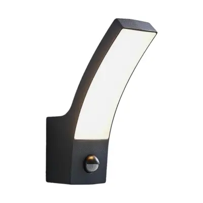 Lindby - Ilvita LED Utomhus Vägglampa w/Sensor Anthracite