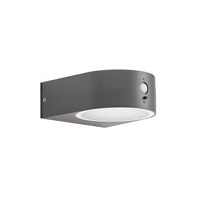 Lindby - Jarik Solcelle Vägglampa w/Sensor Anthracite Lindby