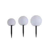Lindby - Lago Solcelle Lampa 3 pcs. White
