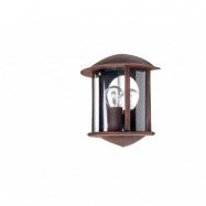 Lindby - Maelis Utomhus Vägglampa Rust/Clear