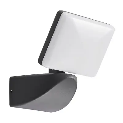 Lindby - Melamika Utomhus Vägglampa Dark Grey